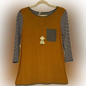 LE LIS Brinan Mixed Print Knit Top from StitchFix!!